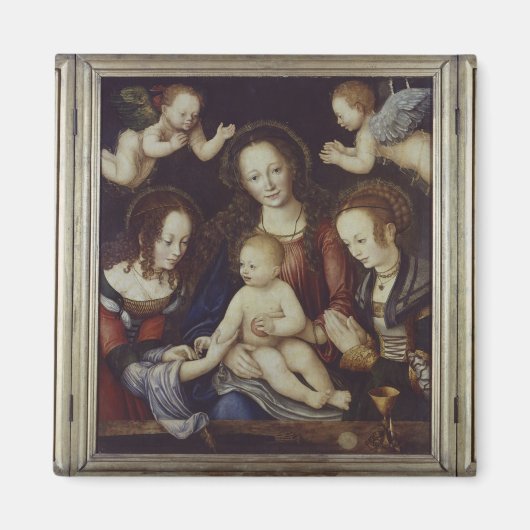 Princely Altarpart, 1510-12 Magneet (Voorkant)