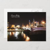 Princes Bridge Melbourne Australia briefkaart (Voorkant / Achterkant)