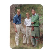 Princes Charles William Harry 1995 Magneet (Verticaal)