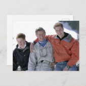 Princes Charles William Harry 2005 Briefkaart (Voorkant / Achterkant)