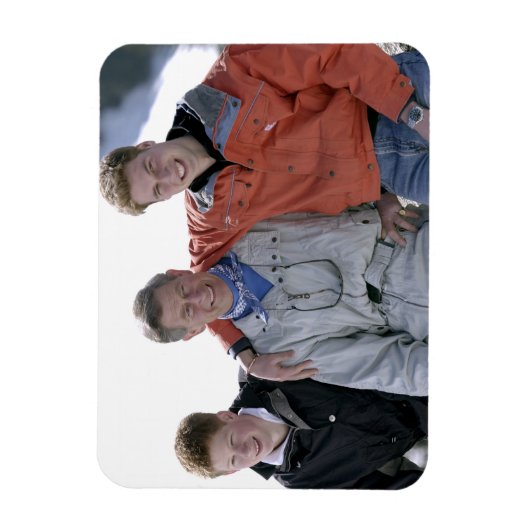 Princes Charles William Harry 2005 Magneet (Verticaal)