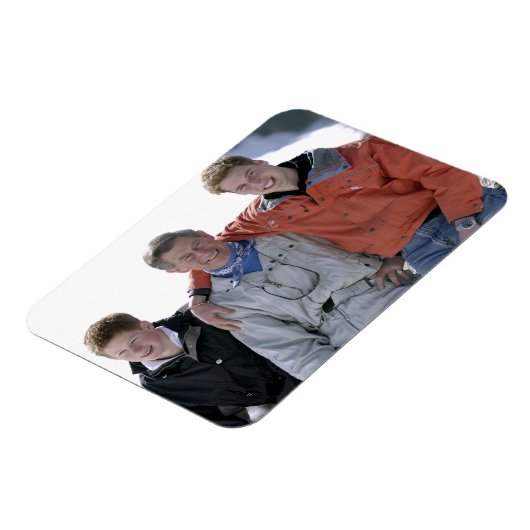 Princes Charles William Harry 2005 Magneet (Linkerzijde)