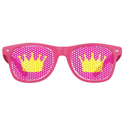 Princes, kroonretro Shades / zonnebril van de Fun  (Voorkant)