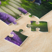 Princes lopen door betoverend bos legpuzzel (Zijkant)