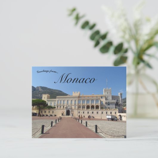 Princes Palace of Monaco Briefkaart (Staand voorkant)