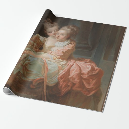 Princes Sisters Furniture Poster ontkoppelen Cadeaupapier (Uitgerold)