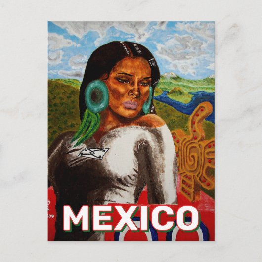 Princesa Atoztli de Culhuacan Briefkaart (Voorkant)