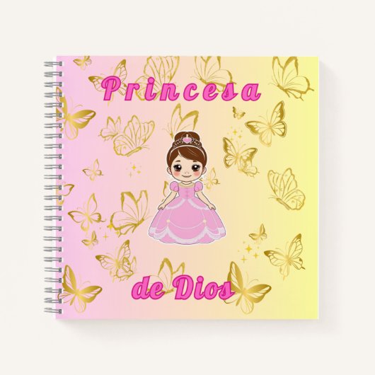 Princesa de Dios -edicion niñas  Notitieboek (Voorkant)