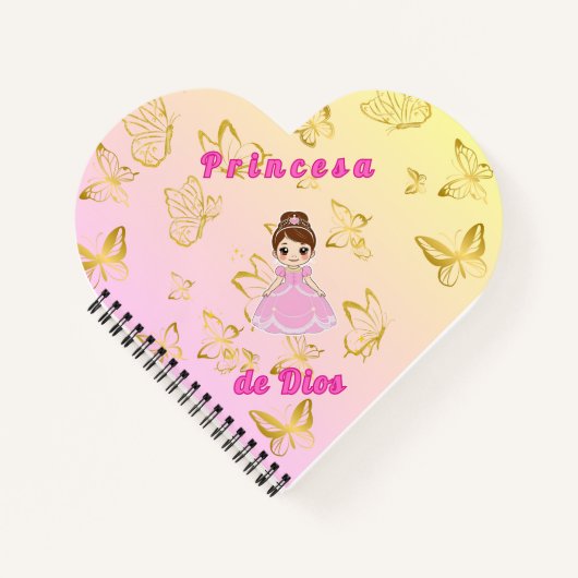 Princesa de Dios -edicion niñas  Notitieboek (Voorkant)