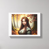 Princesa del Bosque Canvas Afdruk (Voorkant)