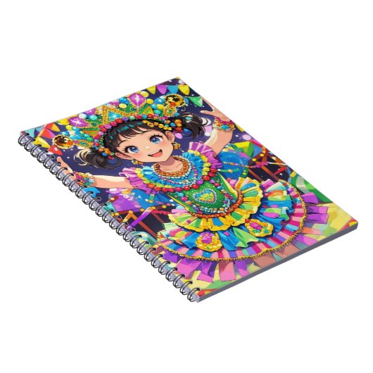 Princesa do carnaval  notitieboek (Rechterzijde)