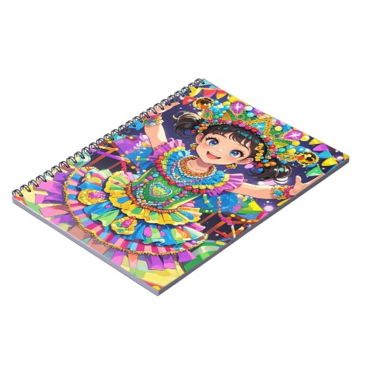 Princesa do carnaval  notitieboek (Linkerzijde)