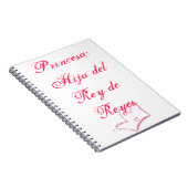 Princesa Notitieboek (Rechterzijde)