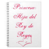 Princesa Notitieboek (Voorkant)