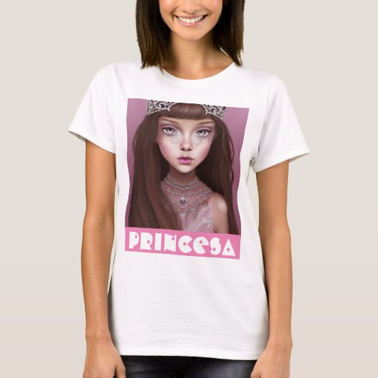 princesa t-shirt (Voorkant)