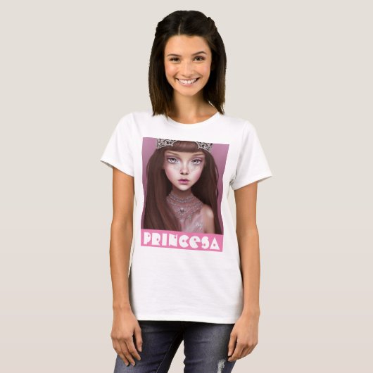 princesa t-shirt (Voorkant volledig)