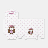 princeshut bedankdoosjes (Uitgevouwen)