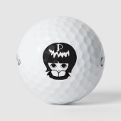 Princess1 met je initiaal golfballen (Voorkant)
