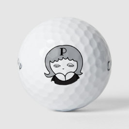 Princess2 met je initiaal golfballen