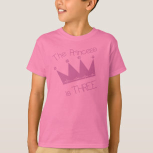 Princess 3rd Birthday T-shirt