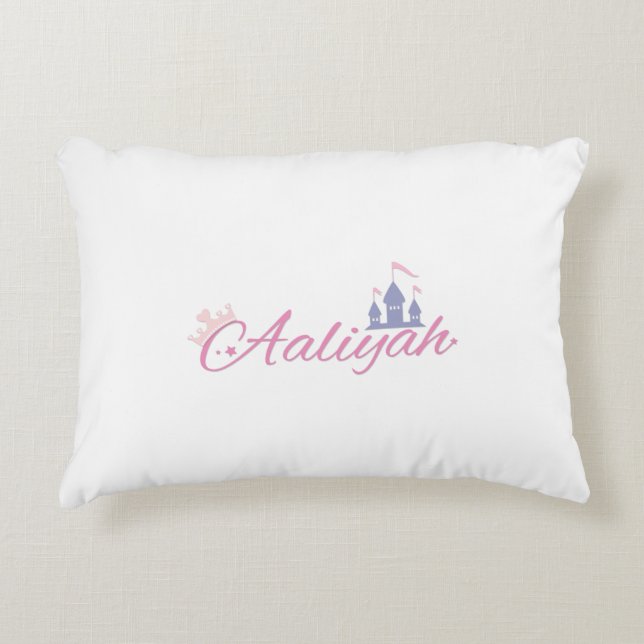 Princess "Aaliyah" Pillow Accent Kussen (Voorkant)