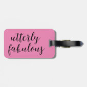 "PRINCESS" - absoluut verbazingwekkend! Bagagelabel (Achterkant horizontaal)