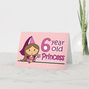 Princess Age 6 Kaart