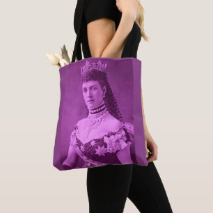 Princess Alexandra van Denemarken in lavender Tote Bag