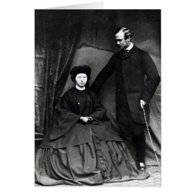 Princess Alice en Prince Ludwig van Hesse, 1860 (Voorkant)