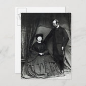 Princess Alice en Prince Ludwig van Hesse, 1860 Briefkaart (Voorkant / Achterkant)