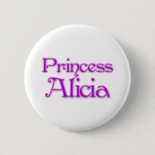 Princess Alicia Ronde Button 5,7 Cm