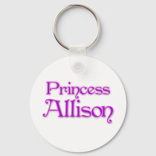 Princess Allison Sleutelhanger (Voorkant)
