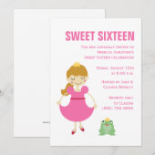 Princess and the Frog Kaart (Voorkant / Achterkant)