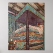 Princess and the Pea Poster Rackham Fairytale (Voorkant)