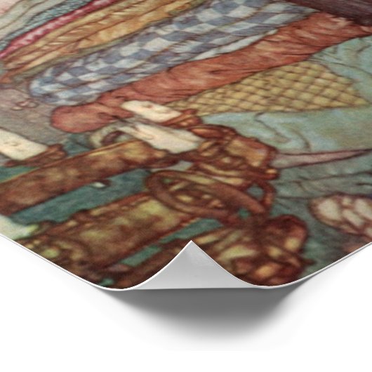 Princess and the Pea Poster Rackham Fairytale (Hoek)