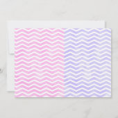 Princess and Unicorn Joint Birthday Invitation Kaart (Achterkant)