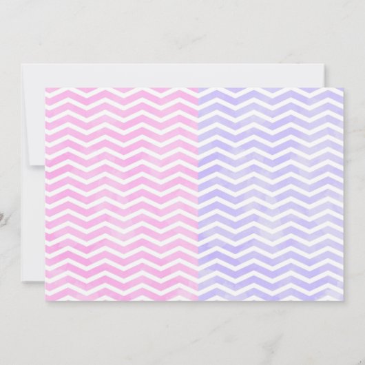 Princess and Unicorn Joint Birthday Invitation Kaart (Achterkant)