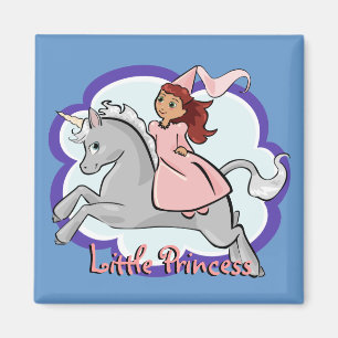 Princess and Unicorn Magnet
