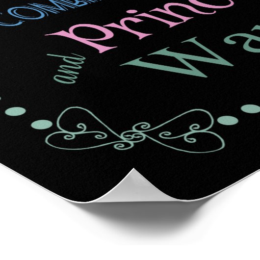 Princess and Warrior Poster (Hoek)