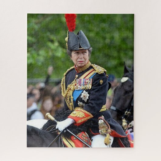 Princess Anne Gold Stick in Waiting @ Coronation Legpuzzel (Verticaal)