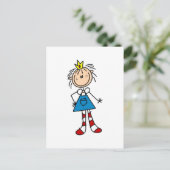 Princess Annie Ragdoll Tshirts en Gifts Briefkaart (Staand voorkant)
