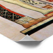 Princess Approaches Osiris, Isis en Nephtys Poster (Hoek)