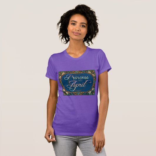 Princess April T-shirt (Voorkant volledig)