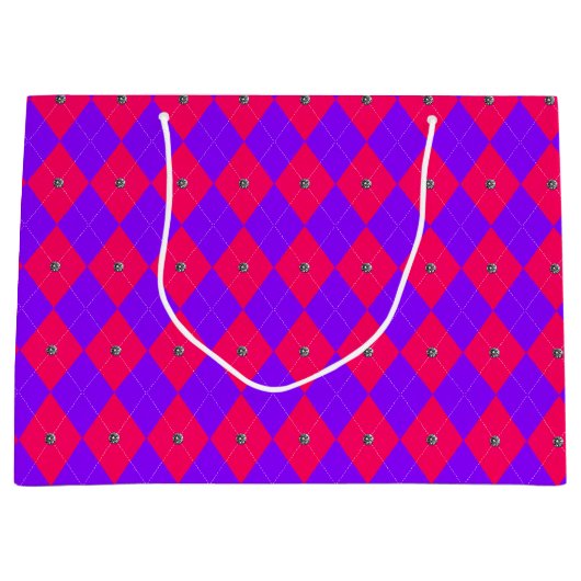 Princess Argyle Diamonds-GIFT BAG L Large Cadeautasje (Voorkant)