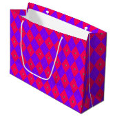 Princess Argyle Diamonds-GIFT BAG L Large Cadeautasje (Voorkant Gekanteld)