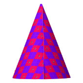 Princess Argyle Diamonds-PAPER PETTEN Feesthoedjes (Achterkant)