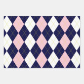 Princess Argyle Inpakpapier Vel (Voorkant 2)