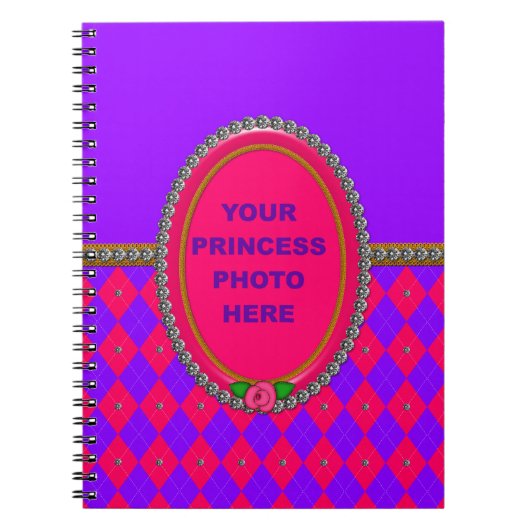 Princess Argyle Lijst-Spiral Notitieboek (Voorkant)