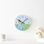 Princess Art Wall Clock , gepersonaliseerd Ronde Klok (Huis)