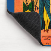 Princess Aura no. 2 papieren poppen Flash Gordon Muismat (Hoek)